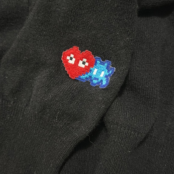 Comme des Garçons PLAY Wool Cardigan - Picture 4 of 7